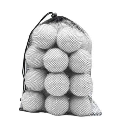 harayaa 20 Stück Tennisbälle, 6,4 cm Durchmesser, für Training Und Freizeitaktivitäten, Weiß harayaa 20 Stück Tennisbälle, 6,4 cm Durchmesser, für Training Und Freizeitaktivitäten, Weiß von harayaa