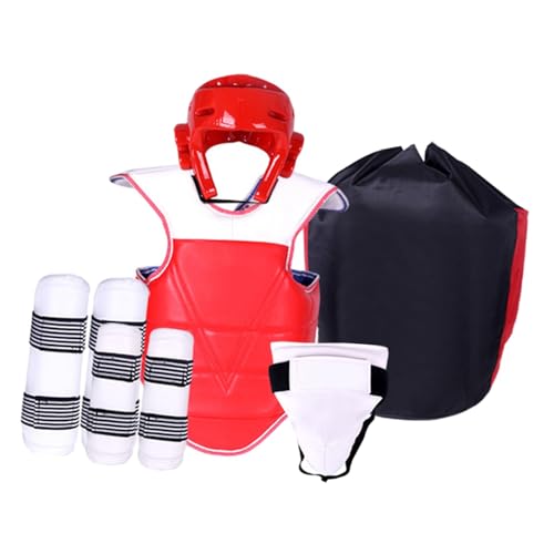 harayaa 5X Taekwondo-Schutzausrüstung, Karate-Sparring-Ausrüstung, gepolsterter Box-Körperschutz für Kickboxen, XL harayaa 5X Taekwondo-Schutzausrüstung, Karate-Sparring-Ausrüstung, gepolsterter Box-Körperschutz für Kickboxen, XL von harayaa