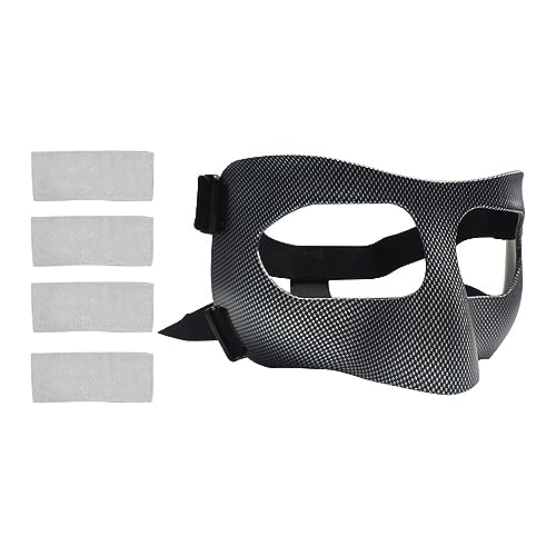 harayaa Basketball-Maske, Gesichtsmaske, Nasenschutz, Basketball-Gesichtsmaske, Gesichtsmaske für gebrochene Nase, schützende Gesichtsabdeckung für Party, von harayaa