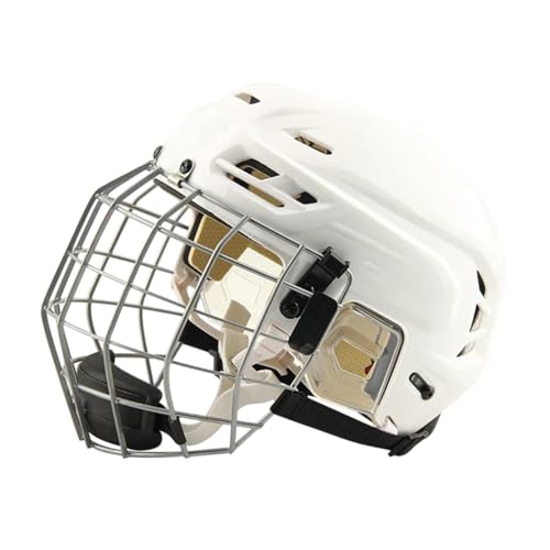 harayaa Eishockey Kopfbedeckung für Spieler mit Einer Einstellbaren Maskenmaske für Wettbewerb Und Training, XL von harayaa