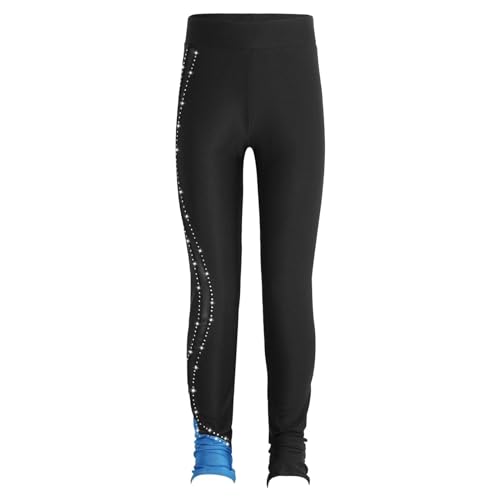 harayaa Eiskunstlauf-Hosen, Eislauf-Leggings, Gymnastik-Trainingskleidung, Sportbekleidung, Lange Hosen zum Üben von Eislaufzubehör, XL harayaa Eiskunstlauf-Hosen, Eislauf-Leggings, Gymnastik-Trainingskleidung, Sportbekleidung, Lange Hosen zum Üben von Eislaufzubehör, XL von harayaa