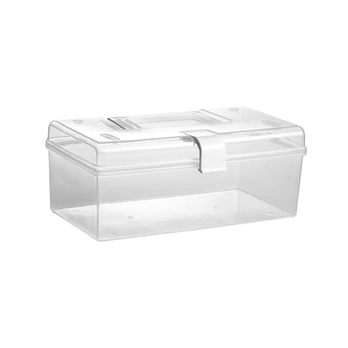 harayaa Erste-Hilfe-Box, Aufbewahrungskoffer, multifunktional, tragbar, mit Griff, Behälter-Organizer für Zuhause, Büro, Wandern, Arbeitsplatz, 23.3 cm x 14.5 cm x 9.5 cm harayaa Erste-Hilfe-Box, Aufbewahrungskoffer, multifunktional, tragbar, mit Griff, Behälter-Organizer für Zuhause, Büro, Wandern, Arbeitsplatz, 23.3 cm x 14.5 cm x 9.5 cm von harayaa