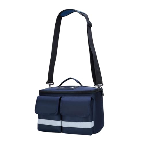 harayaa Erste-Hilfe-Tasche, Erste-Hilfe-Kit-Tasche, leerer, First-Responder-Tasche fürs Büro, Dunkelblau von harayaa