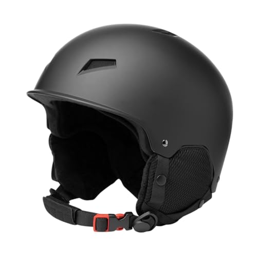 harayaa Schneesporthelm für Männer und Frauen, Ski- und Snowboardhelm mit abnehmbarem Innenfutter, Schwarz, S harayaa Schneesporthelm für Männer und Frauen, Ski- und Snowboardhelm mit abnehmbarem Innenfutter, Schwarz, S von harayaa