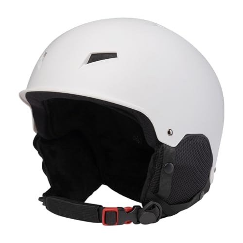harayaa Schneesporthelm für Männer und Frauen, Ski- und Snowboardhelm mit abnehmbarem Innenfutter, Weiß, M harayaa Schneesporthelm für Männer und Frauen, Ski- und Snowboardhelm mit abnehmbarem Innenfutter, Weiß, M von harayaa