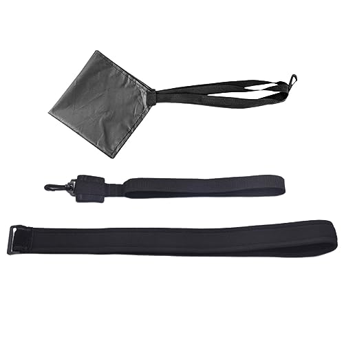 harayaa Schwimmwiderstands-Fallschirm-Schwimmfallschirm-Ausrüstung, Trainingshilfe für Sportler, 30cm schwarz harayaa Schwimmwiderstands-Fallschirm-Schwimmfallschirm-Ausrüstung, Trainingshilfe für Sportler, 30cm schwarz von harayaa