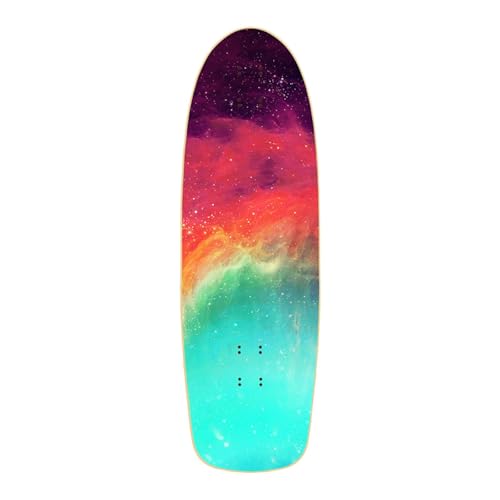 harayaa Skateboard Deck Skateboard Ersatz Deck Sport Zubehör Holz Skate Deck Skateboard Teile, Stil c von harayaa