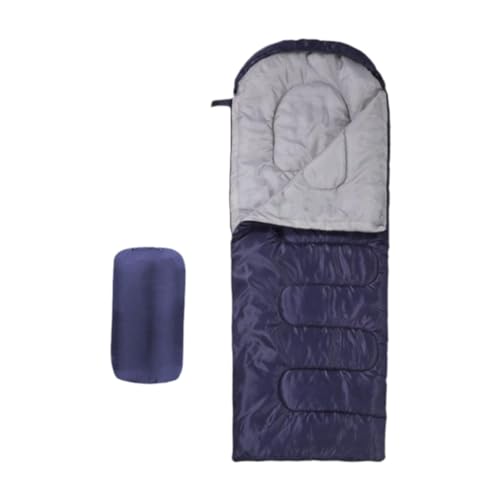 harayaa Umschlagschlafsack, Campingschlafsack Einzelschlafsack zum Wandern, Marine von harayaa