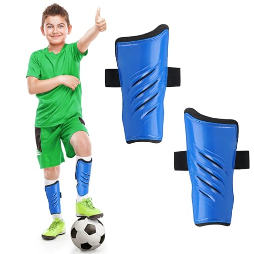 Fußball Schienbeinschoner, Schienbeinschoner Kinder Fussball, 1 Paar Schienbeinschoner mit Verstellbaren Riemen, Kind Fußball Shin Pads für Jungen, Mädchen Fußball Schienbeinschoner, Schienbeinschoner Kinder Fussball, 1 Paar Schienbeinschoner mit Verstellbaren Riemen, Kind Fußball Shin Pads für Jungen, Mädchen von heavenlife