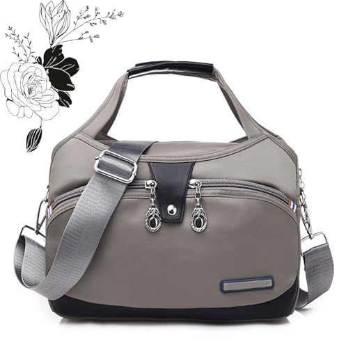 heofonm Beautifuldeer Anti Theft Handbag,Fashion Anti-Theft Handbag,Beautiful Deer Fashion Anti-Theft Handbag,Beautiful Deer Anti Theft Purse (Champagne) von heofonm