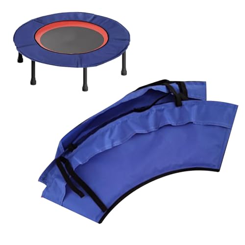 Trampolin-Pad-Ersatz, Trampolin-Federabdeckung,Trampolin-Sicherheitsabdeckungsmatte - wasserdichte Trampolin-Zubehör-Ersatzteile, Surround-Feder-Sicherheitsabdeckung für runden Rahmen von higyee