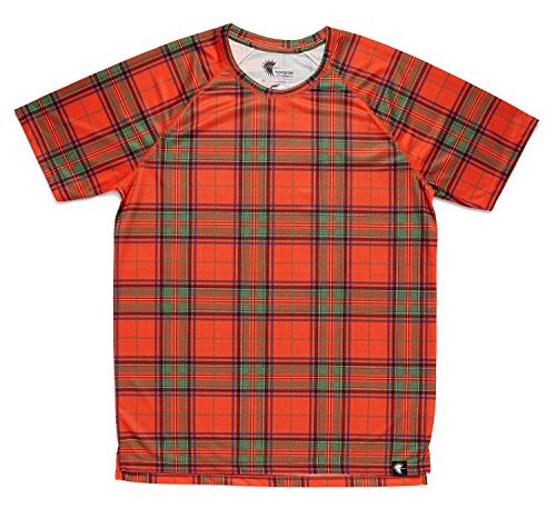 hoopoe running apparel Schottland Herren Shirt, Kurzarm, Laufen, Gym #ScottishRed Größe M hoopoe running apparel Schottland Herren Shirt, Kurzarm, Laufen, Gym #ScottishRed Größe M von hoopoe running apparel