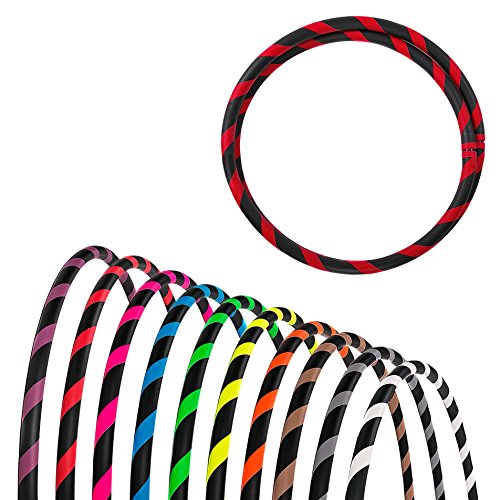 Faltbarer Anfänger Hula Hoop Reifen, Ø90cm, ROT Faltbarer Anfänger Hula Hoop Reifen, Ø90cm, ROT von hoopomania