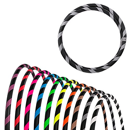 Faltbarer Anfänger Hula Hoop Reifen, Ø95cm, GRAU Faltbarer Anfänger Hula Hoop Reifen, Ø95cm, GRAU von hoopomania