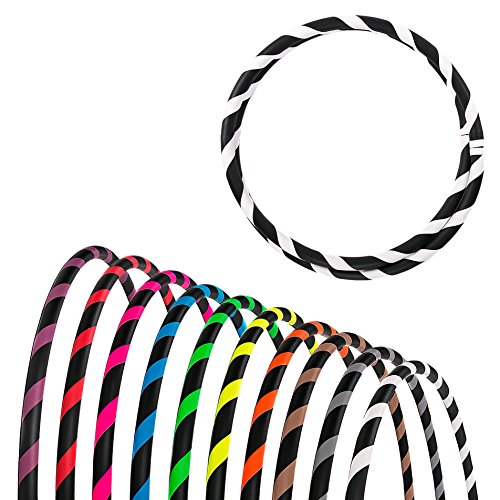 Faltbarer Anfänger Hula Hoop Reifen, Ø90cm, Weiss Faltbarer Anfänger Hula Hoop Reifen, Ø90cm, Weiss von hoopomania