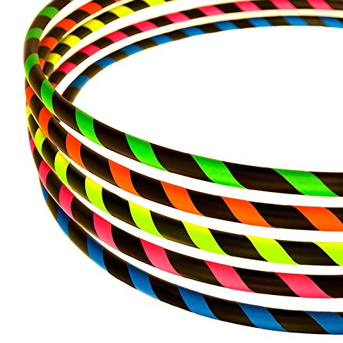 HOOPOMANIA Hula Hoop Reifen für Anfänger [Ø100cm - gelb] Dance Hoop Anfänger Hula Hoop von hoopomania