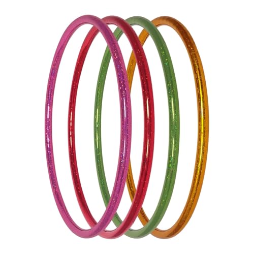 Hoopomania Kinder Hula Hoop Reifen mit Sternen Muster, Ø70cm, Rot Hoopomania Kinder Hula Hoop Reifen mit Sternen Muster, Ø70cm, Rot von hoopomania