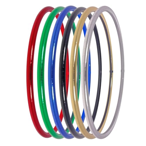 Metallic Hula Hoop Reifen, Ø90cm Gold Metallic Hula Hoop Reifen, Ø90cm Gold von hoopomania
