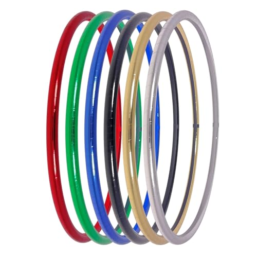 Metallic Hula Hoop Reifen, Ø100cm Gold von hoopomania