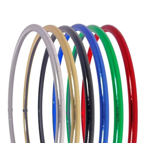 Zirkus Hula Hoop, metallic Farben, Ø 70cm, Blau von hoopomania