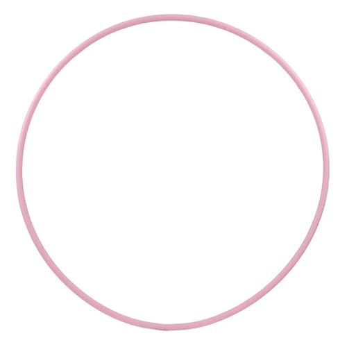 hoopomania Hula Hoop Rohling 16mm [100cm - rosa] – einfarbiger Hula Hoop Reifen aus HDPE von hoopomania