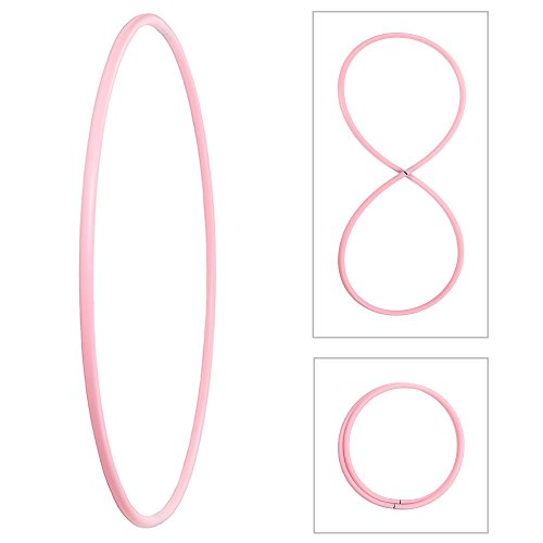 hoopomania Faltbarer Hula Hoop, HDPE-20mm, Pink, Ø105cm hoopomania Faltbarer Hula Hoop, HDPE-20mm, Pink, Ø105cm von hoopomania