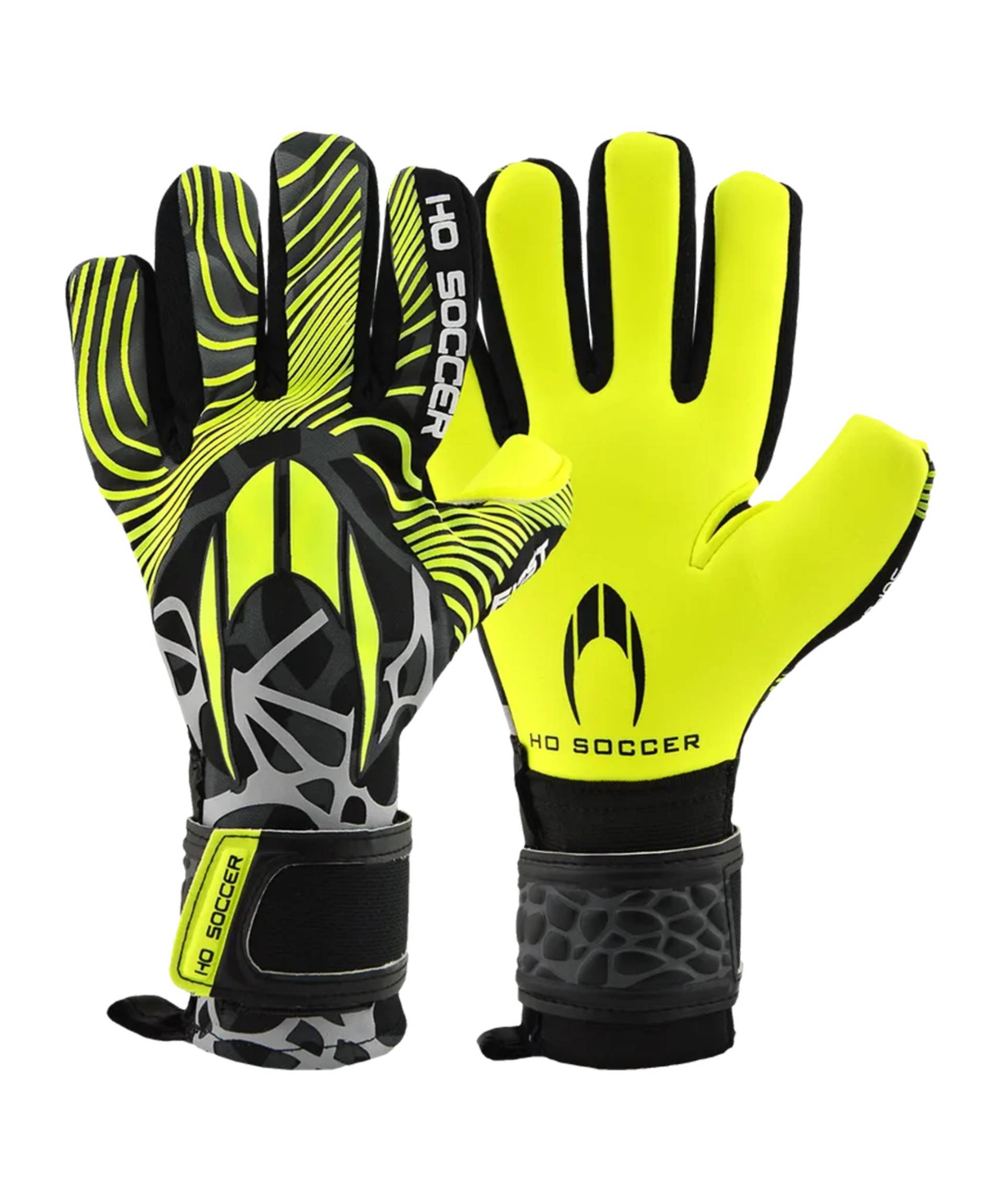 HO Soccer First Superlight Negative Spectre TW-Handschuhe Gelb Schwarz von hosoccer