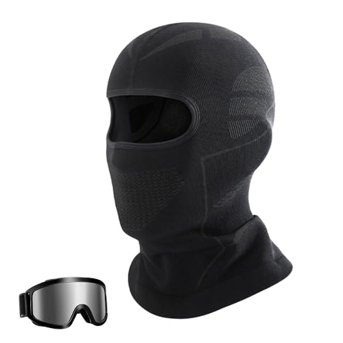 hssopa Sturmhaube, Skimaske, Skimaske Herren, Sturmhaube Motorrad, Skibrille Balaclava-Mützen Halten im Winter Warm und Sind Sowohl für Männer Als Auch für Frauen Geeignet von hssopa