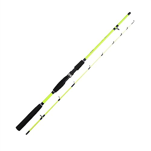 Angelrute, Angelrute Carbon/Glasfaser Spinn-/Casting-Angelrute 1,6/1,8 m Reservoir Teich Fluss Bach Lake Boots-/Floßruten, tragbare Angelrute(A,1.6m) von huangwei-2018