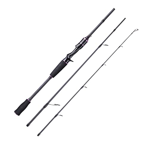 Angelrute, Carbon Spinning Casting Angelrute 1,65 m 1,95 m 2,1 m 2,4 m 2,7 m Baitcasting Reise 5-30g, tragbare Angelrute(2.1M Casting) von huangwei-2018