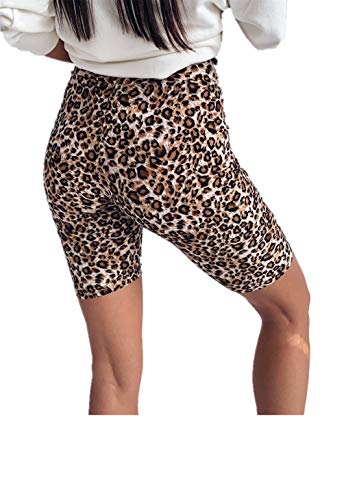 Damen Kurze Leggings Leopard Hotpants High Waist Sport Shorts Push Up Yoga Fitness Hose Frauen Leggins für Laufen Workout Fitness Gym Jogging M Dear-XiaoBao Damen Kurze Leggings Leopard Hotpants High Waist Sport Shorts Push Up Yoga Fitness Hose Frauen Leggins für Laufen Workout Fitness Gym Jogging M Dear-XiaoBao von huizhouxiaobaodianzishangwugongsi