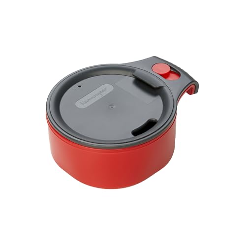 humangear CupCUP Geschirr-Sets Schwarz-Rot One Size von humangear