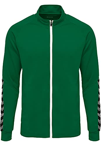 HUMMEL Herren Hmlauthentic Poly Zip Jacket, Evergreen, M EU HUMMEL Herren Hmlauthentic Poly Zip Jacket, Evergreen, M EU von hummel