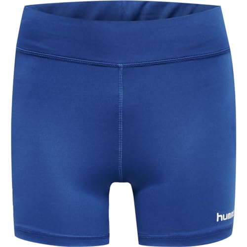 HUMMEL MÄDCHEN CORE Kids Hipster Shorts, True Blue, 128 HUMMEL MÄDCHEN CORE Kids Hipster Shorts, True Blue, 128 von hummel