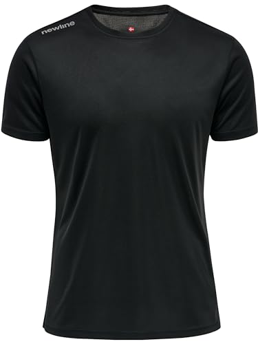 Newline Men's Men CORE Functional T-Shirt S/S, Schwarz, XL Newline Men's Men CORE Functional T-Shirt S/S, Schwarz, XL von newline