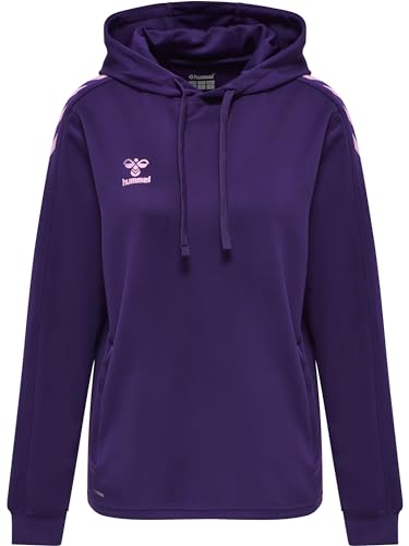 Hummel Damen Hmlcore Xk Poly Sweat Hoodie Woman Sweatshirt, ACAI (ACAI), L von hummel