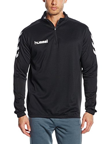 Hummel Herren Core 1/2 Zip Sweatshirt, Black, S EU von hummel