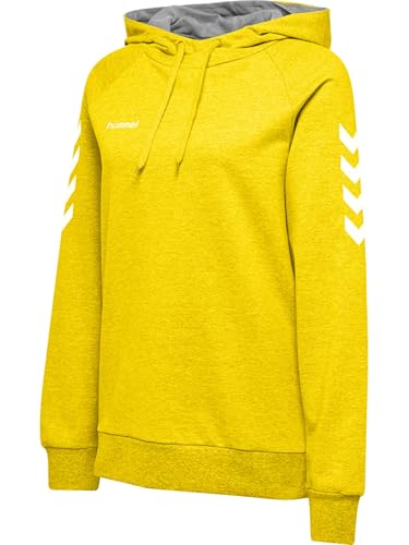 hummel HmlGO Cotton Hoodie Woman, Sports Yellow, L hummel HmlGO Cotton Hoodie Woman, Sports Yellow, L von hummel