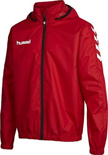 Hummel Jungen Core Spray Jacket Jacke, TRUE RED, 116-128 EU von hummel
