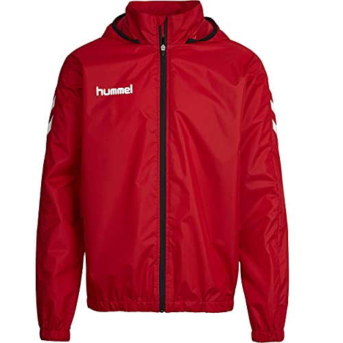 Hummel Jungen Core Spray Jacket Jacke, TRUE RED, 116-128 EU von hummel