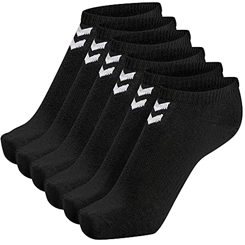 hummel Hmlchevron 6-Pack Ankle Socks, BLACK, 14 hummel Hmlchevron 6-Pack Ankle Socks, BLACK, 14 von hummel