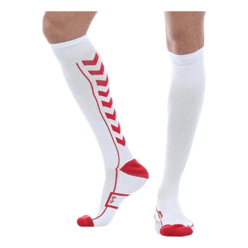Hummel Tech Indoor Sock High, White/True Red, 14 Hummel Tech Indoor Sock High, White/True Red, 14 von hummel