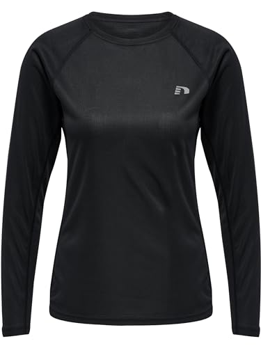Newline Damen Women Core Running L/S T-Shirt, Schwarz, M EU Newline Damen Women Core Running L/S T-Shirt, Schwarz, M EU von newline