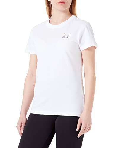 hummel Damen Hmlcourt Cotton T-shirt S/S Woman T Shirt, Weiß, S EU von hummel