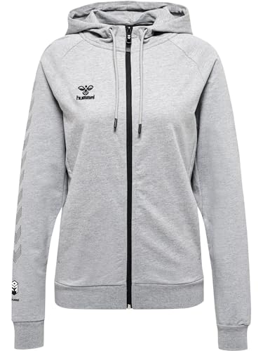 hmlMOVE Grid COT. Zip Hoodie Woman von hummel