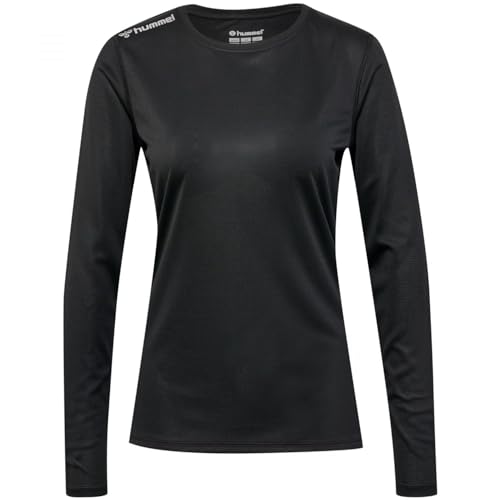 hummel Damen Hmlrun Jersey L/S Woman Blouse, Schwarz, M EU hummel Damen Hmlrun Jersey L/S Woman Blouse, Schwarz, M EU von hummel
