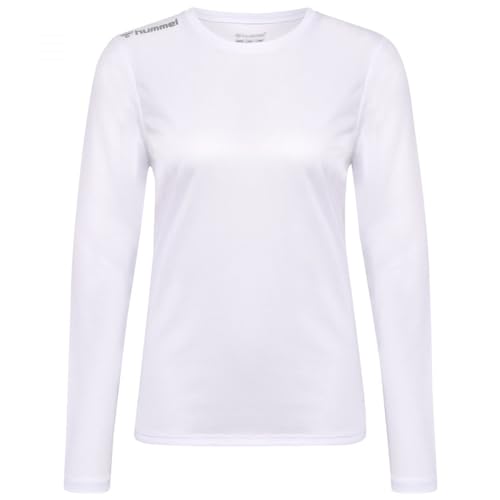 hummel Damen Hmlrun Jersey L/S Woman Blouse, Weiß, S EU hummel Damen Hmlrun Jersey L/S Woman Blouse, Weiß, S EU von hummel