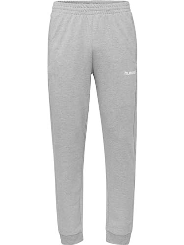 hummel Jungen Hmlgo Kids Cotton Sweatpants, Grey Melange, 14 Jahre EU hummel Jungen Hmlgo Kids Cotton Sweatpants, Grey Melange, 14 Jahre EU von hummel