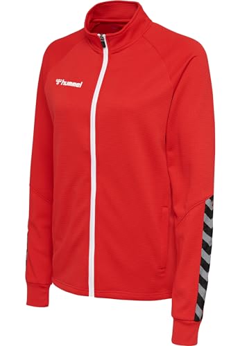 hummel Damen Authentic Women Poly Zip Jacket Jacke, True Red, XS hummel Damen Authentic Women Poly Zip Jacket Jacke, True Red, XS von hummel