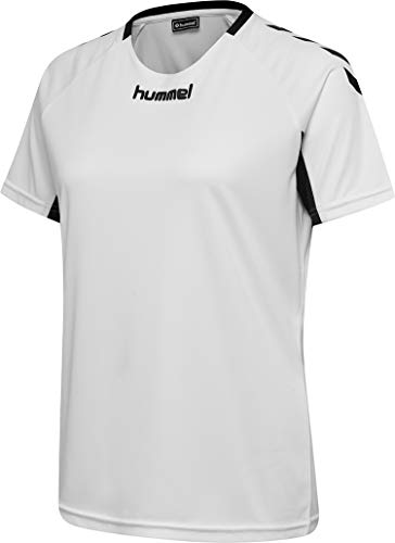 hummel Damen CORE Team Jersey Woman S/S, White, L von hummel